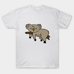 Cute Koala Bear Hanging Animal T-Shirt